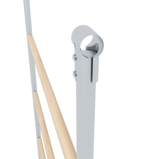 PawHut Ξύλινη και Γαλβανισμένη Ατσάλινη Τετράπλευρη Κοτέτσι για 4-6...