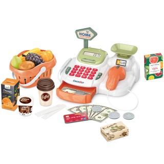 BAKAJI Ταμειακή Μηχανή Παιχνίδι για Παιδιά με Φώτα και Ήχους με Σαρ... BAKAJI Ταμειακή Μηχανή Παιχνίδι για Παιδιά με Φώτα και Ήχους με Σαρ...