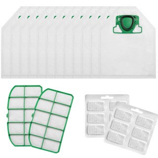 BAKAJI  Κιτ Folletto Vk 200 και 200S 12 Σακουλάκια + 12 Αρωματικά +...