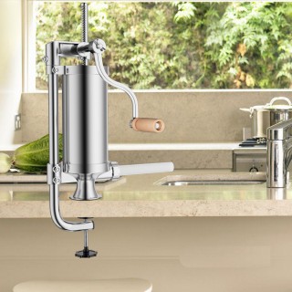 Costway Μηχανή Παρασκευής Λουκάνικων με 4 Σωλήνες Γεμίσματος KC42155 Costway Μηχανή Παρασκευής Λουκάνικων με 4 Σωλήνες Γεμίσματος KC42155