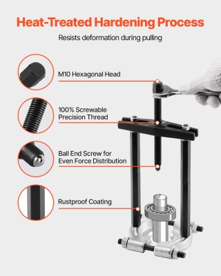 VEVOR Σετ Εξολκέα Ρουλεμάν 14 PCS με Βάρος 5 Τόνους σε Θήκη KPSZCLB...