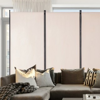 VEVOR  Διαχωριστικό Δωματίου 3 Πάνελ Υφασμάτινο για Γραφείο/Υπνοδωμ...