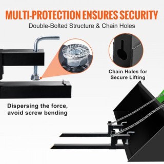 VEVOR Πιρούνια Παλέτας, 2000 lbs, 43 για Τρακτέρ & Φορτωτές HCF43I... VEVOR Πιρούνια Παλέτας, 2000 lbs, 43 για Τρακτέρ & Φορτωτές HCF43I...