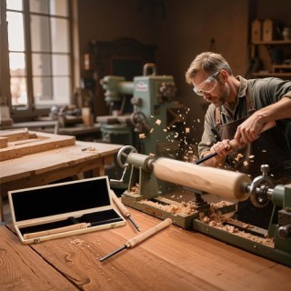 VEVOR Σετ 4 Εργαλεία Τόρνου με Καρβίδιο HSS και Ξύλινη Θήκη MBMGCDY... VEVOR Σετ 4 Εργαλεία Τόρνου με Καρβίδιο HSS και Ξύλινη Θήκη MBMGCDY...