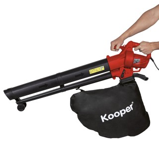 Kooper Ηλεκτρικό Φυσητήρας/Αναρροφητήρας Φύλλων 3 σε 1, Σακούλα 35 ...
