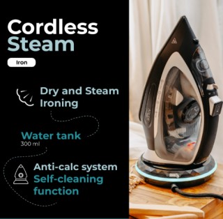 Καινοτόμο Ασύρματο και Ενσύρματο Σίδερο Ατμού 2800W AD-5043 ADLER Καινοτόμο Ασύρματο και Ενσύρματο Σίδερο Ατμού 2800W AD-5043 ADLER