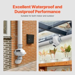 VEVOR Αθόρυβος Ανεμιστήρας Ραδονίου 190CFM 4-4.5 Αδιάβροχος DFSDJ... VEVOR Αθόρυβος Ανεμιστήρας Ραδονίου 190CFM 4-4.5 Αδιάβροχος DFSDJ...