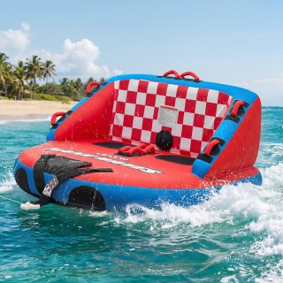 VEVOR Φουσκωτή Θαλάσσια Σαμπρέλα Ρυμούλκησης 2 Ατόμων για Σκάφος, 1... VEVOR Φουσκωτή Θαλάσσια Σαμπρέλα Ρυμούλκησης 2 Ατόμων για Σκάφος, 1...