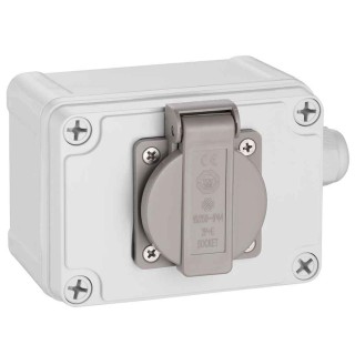 BAKAJI Πρίζα Σούκο Ηλεκτρική Κουτί Τοίχου Εξωτερικού Χώρου Κήπου Α... BAKAJI Πρίζα Σούκο Ηλεκτρική Κουτί Τοίχου Εξωτερικού Χώρου Κήπου Α...