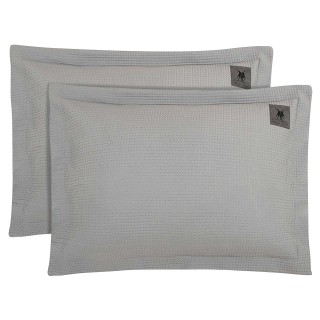 GREENWICH POLO CLUB Σετ 2 τμχ Μαξιλαροθήκες Essential 3496 Γκρι 233...