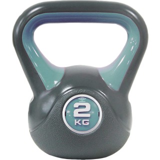 UMBRO Δύο Κιλών Σιδερένιο Kettlebell Άσκησης Fitness με Εργονομική ...