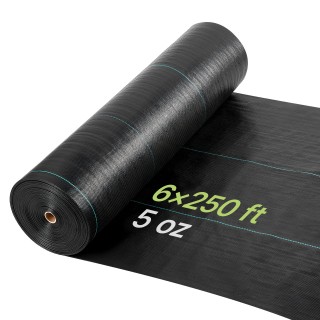 VEVOR Υφασμάτινο Αντιζιζανικό Φράγμα Βαρέως Τύπου 1.8x76.2m, 141.7g...