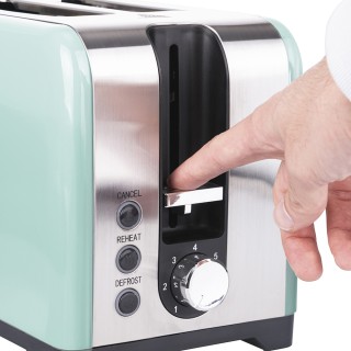 Galileo Διαχρονική Τοστιέρα 2 Θέσεων 780930W χρώμα Ακουαμαρίνα Koop...