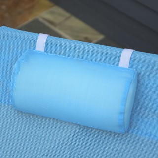 Outsunny Πτυσσόμενη ξαπλώστρα με ανακλινόμενη πλάτη και μαξιλάρι, 1...