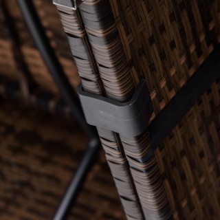 Outsunny Garden Lounge με 8 αρθρωτά τεμάχια από μπαστούνι, αλουμίνι... Outsunny Garden Lounge με 8 αρθρωτά τεμάχια από μπαστούνι, αλουμίνι...