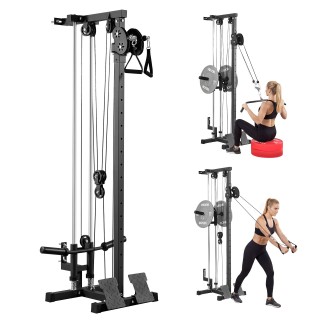 VEVOR Μηχάνημα Έλξεων LAT, Ρυθμιζόμενο Home Gym με Μονόχειρη Άσκηση...
