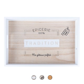 Villa DEste Ορθογώνιος δίσκος 45x30 cm από ξύλο Paulonia και κόντρ... Villa DEste Ορθογώνιος δίσκος 45x30 cm από ξύλο Paulonia και κόντρ...