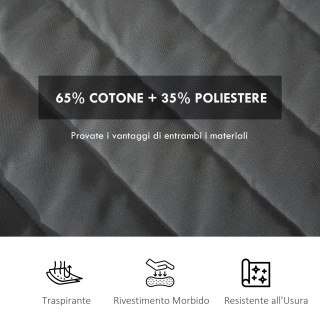 Outsunny Φορητή Αιώρα Κήπου με Ενσωματωμένο Μαξιλάρι, από Βαμβάκι, ...