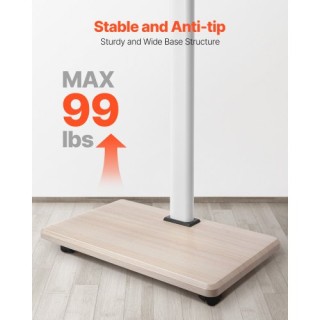 VEVOR Κινητό Τρόλεϊ Τηλεόρασης για Οθόνες 32-70 ιντσών έως 45 κιλά ...