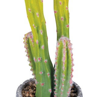 Villa DEste  Τεχνητό φυτό Κάκτος γλάστρα σε τσιμέντο 13x40,5 εκ. 21...