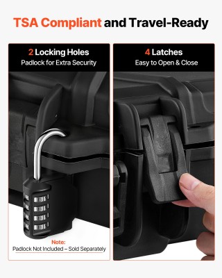 VEVOR Αδιάβροχη και Ανθεκτική Θήκη Όπλου με Προκομμένα Αφρώδη, 1016... VEVOR Αδιάβροχη και Ανθεκτική Θήκη Όπλου με Προκομμένα Αφρώδη, 1016...