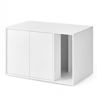 SONGMICS Κομψό Κουτί Απορριμμάτων Γάτας 80x50x53cm - Γρήγορη Συναρμ... SONGMICS Κομψό Κουτί Απορριμμάτων Γάτας 80x50x53cm - Γρήγορη Συναρμ...