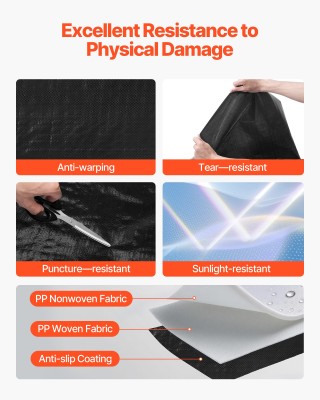 VEVOR Αναπνέουσα Μεμβράνη Στέγης 4 x 250 πόδια - Ανθεκτική & Ελαφρι... VEVOR Αναπνέουσα Μεμβράνη Στέγης 4 x 250 πόδια - Ανθεκτική & Ελαφρι...