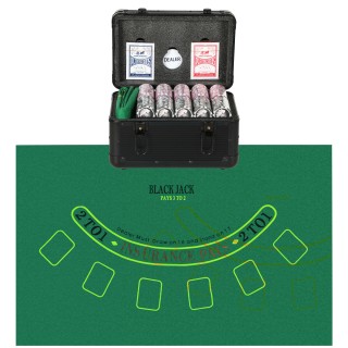 SPORTNOW Σετ Πόκερ με 600 Μάρκες για 12 Παίκτες με Βαλιτσάκι, 2 Τρ... SPORTNOW Σετ Πόκερ με 600 Μάρκες για 12 Παίκτες με Βαλιτσάκι, 2 Τρ...