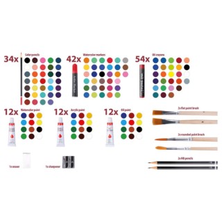 ARTICO Σετ Ζωγραφικής με Βαλιτσάκι 31 x 45 x 9.8 cm 174 τμχ 02813523 ARTICO Σετ Ζωγραφικής με Βαλιτσάκι 31 x 45 x 9.8 cm 174 τμχ 02813523