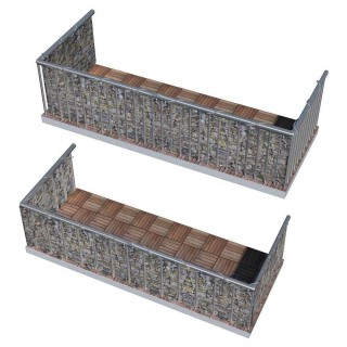 BAKAJI  Κάλυμμα Προστασίας Απορρήτου Αντιανεμικό Κάγκελο Προστασία ...