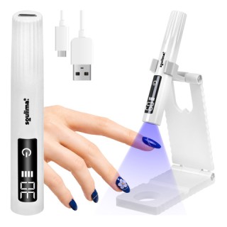 Soulima Λάμπα UV LED νυχιών MINI 3W με βάση, LCD, USB-C 27771 Soulima Λάμπα UV LED νυχιών MINI 3W με βάση, LCD, USB-C 27771