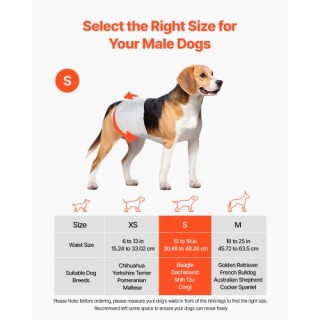 VEVOR Πάνες Μιας Χρήσης για Αρσενικούς Σκύλους Υπεραπορροφητικές S ... VEVOR Πάνες Μιας Χρήσης για Αρσενικούς Σκύλους Υπεραπορροφητικές S ...