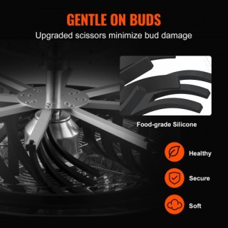 VEVOR Χειροκίνητος Κόφτης με Λεπίδες από Ανοξείδωτο Ατσάλι για Περ... VEVOR Χειροκίνητος Κόφτης με Λεπίδες από Ανοξείδωτο Ατσάλι για Περ...