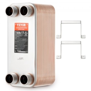 VEVOR Εναλλάκτης Θερμότητας 50 Πλακών 4*1-1/4 MNPT Θύρες 5x 12 Συγκ... VEVOR Εναλλάκτης Θερμότητας 50 Πλακών 4*1-1/4 MNPT Θύρες 5x 12 Συγκ...