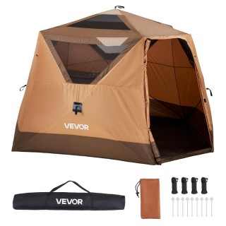 VEVOR Σκηνή Camping Pop Up 6 Ατόμων με Τέντα Βροχής και Μεγάλες Διχ... VEVOR Σκηνή Camping Pop Up 6 Ατόμων με Τέντα Βροχής και Μεγάλες Διχ...