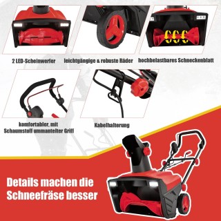 Costway Ηλεκτρική Χιονοφράκτη Υψηλής Απόδοσης με Πλάτος Καθαρισμού ... Costway Ηλεκτρική Χιονοφράκτη Υψηλής Απόδοσης με Πλάτος Καθαρισμού ...