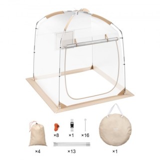 VEVOR Αθλητική Σκηνή Άμεσης Τοποθέτησης για 2-4 Άτομα Ανθεκτική στι...