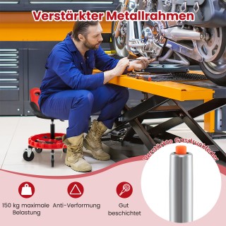 Costway Κύλινδρος Εργαστηρίου με Ρυθμιζόμενο Ύψος 71-83 cm & Αποθήκ... Costway Κύλινδρος Εργαστηρίου με Ρυθμιζόμενο Ύψος 71-83 cm & Αποθήκ...