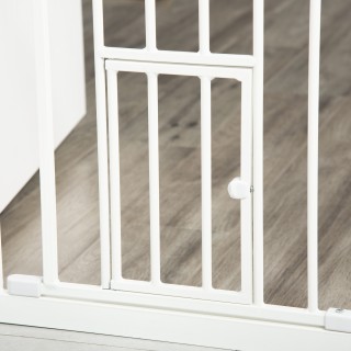 PawHut Πόρτα για Σκύλους με Μικρή Πόρτα Στήριξη με Πίεση και Αυτόμα... PawHut Πόρτα για Σκύλους με Μικρή Πόρτα Στήριξη με Πίεση και Αυτόμα...