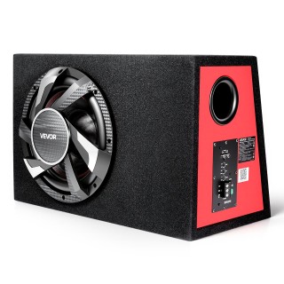 VEVOR Πακέτο Υπογούφερ Αυτοκινήτου 305 mm 245W RMS με Ενσωματωμένο ...