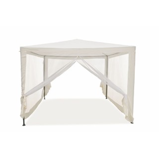 Galileo Υδατοαπωθητικό κιόσκι με κουνουπιέρες 3x3 μ, σιδερένια κατα...