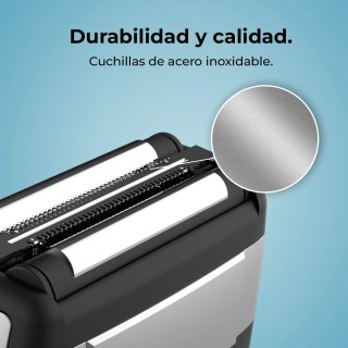 Επαναφορτιζόμενη Ξυριστική Μηχανή με Τριπλή Λεπίδα & Αντοχή στο Νερ... Επαναφορτιζόμενη Ξυριστική Μηχανή με Τριπλή Λεπίδα & Αντοχή στο Νερ...