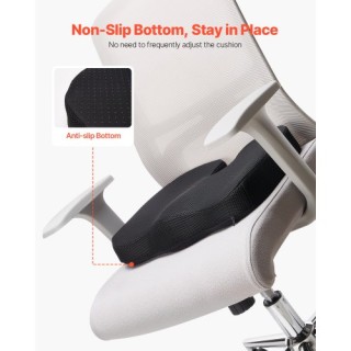 VEVOR Μαξιλάρι Καθίσματος με Δροσερό Τζελ & Αφρό Μνήμης για Ανακούφ... VEVOR Μαξιλάρι Καθίσματος με Δροσερό Τζελ & Αφρό Μνήμης για Ανακούφ...