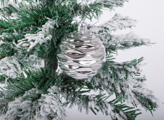 Verk Group Χριστουγεννιάτικες Μπάλες Δέντρου 6εκ. - Σετ 16τμχ σε Ασ...