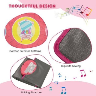 Costway Παιδικό Χορευτικό Χαλάκι με 5 Λειτουργίες & 9 Ήχους Πιάνου ... Costway Παιδικό Χορευτικό Χαλάκι με 5 Λειτουργίες & 9 Ήχους Πιάνου ...