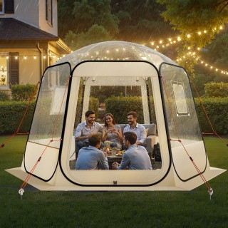 VEVOR Διάφανη Σκηνή Φυσαλίδα 3.05 x 2.75 m με Πανοραμική Θέα JGZ109... VEVOR Διάφανη Σκηνή Φυσαλίδα 3.05 x 2.75 m με Πανοραμική Θέα JGZ109...