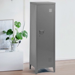 BAKAJI Μεταλλικό ντουλάπι αποδυτηρίων με μία πόρτα και κλειδί, 3 δ... BAKAJI Μεταλλικό ντουλάπι αποδυτηρίων με μία πόρτα και κλειδί, 3 δ...