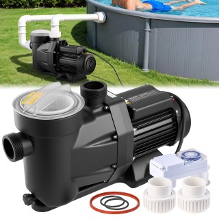VEVOR Pool Pump 1300W 28,800 L/H AC 220-240V with Timer ...