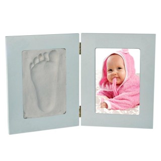 BAKAJI Διπλή Κορνίζα Φωτογραφιών με Ζυμαρικά Μοντελοποίησης 250 γρ ... BAKAJI Διπλή Κορνίζα Φωτογραφιών με Ζυμαρικά Μοντελοποίησης 250 γρ ...