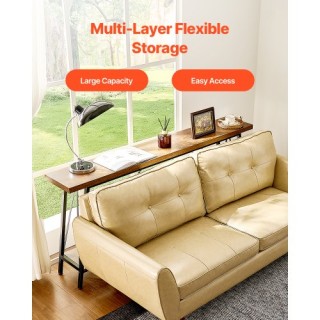 VEVOR Στενό Τραπέζι Καναπέ 2 Επιπέδων για Είσοδο & Σαλόνι BSXGZDCK7...